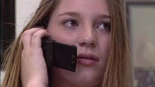 Cute teen getting her behavior lessons