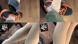 Real Situations - Sandal footsie