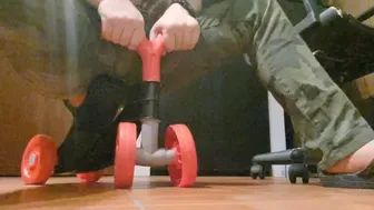 Toy Testing And Riding