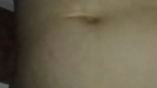 Masked man licks my body then i jerk him off while he plays with my belly button