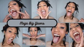 Hildy Yawns in Nude Latex