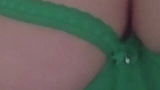 Sofia Avallone Plays with Her Big Natural MILF Tits & Gets Wet from Nipple Touching