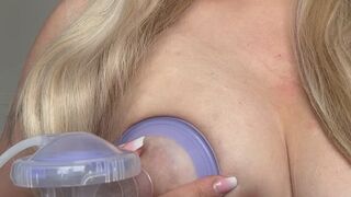 Milking my Veiny Tits - lactation
