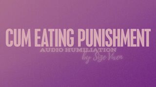 Cum Eating Punishment