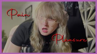 Bound Ecstasy: Voluptuous Blonde Trans Goddess Spanked & Fucked to Surrender