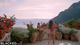 BLACKED Ariana shares her new rich man with hottie Agatha