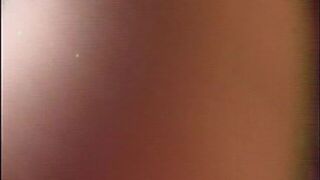 Blonde babe gets her pussy destroyed by a black man outside on the sunbed