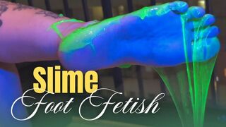 Miss Bimby Foot Play with Slime (1080 - EN sub)