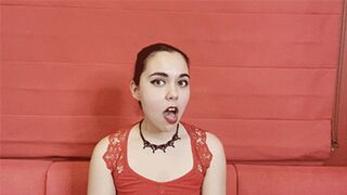 Burping in Red with Peko Lux - MP4 (HD 1080p)