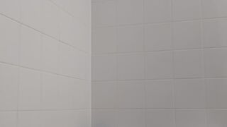 Playing in the bathtub