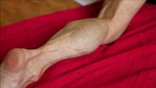 Iron Ivy, face down on a bed