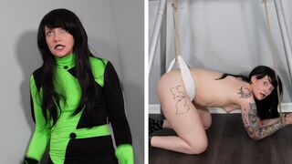 Shego Stripped to Her Tightey Whiteys