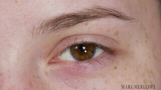 Close Up Eye and Eyelash Worship 720p