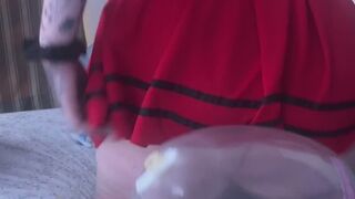 12” non-pop balloon bouncing masturbating fun!