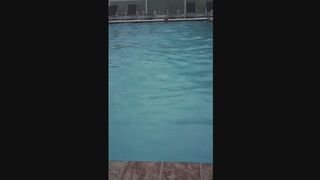 Casual daily Swim series day 1 with Summer Monroe
