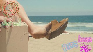 Another Beach foot video!