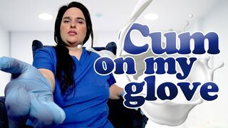 Stroke to My Tight Blue Nitrile Gloves