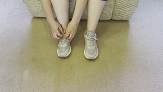 Mistress's Feet Straight from the Gym 720p