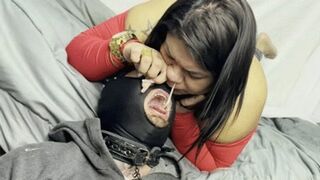 Snot & Spit Obedience – Beh Makes Him Swallow It All # SD MOBILE - Goddess Beh