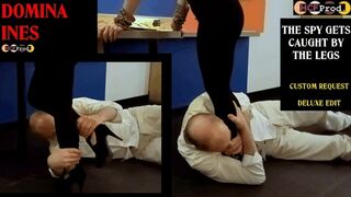 SEXY FEMALE SPY CAUGHT by her LEGS (480p)