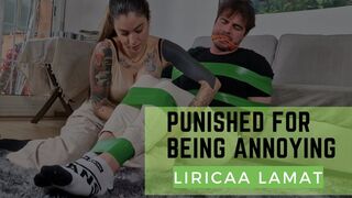Speakuss gets punished for being annoying to Liricaa