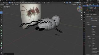 Building a 3D Ant Enemy | Game Character Modeling in Blender