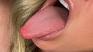 Giantess Swallows Tiny Man to Keep in Her Belly