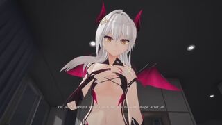 game simulation with demon girl hentai sex