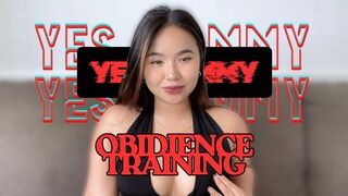 Yes mommy: Obidience Training