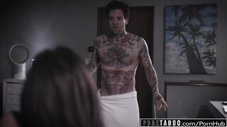 18yo Step-Sister Longs 2 Try ANAL with Bro