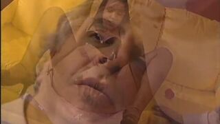 Two cocks for this freshly shaven young beauty