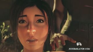 Lara se fait baiser au fond des ruines d un temple