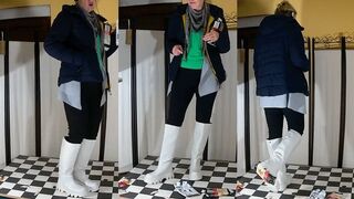 Tanja makes me cum under her monstrous boots - Cam 4