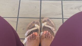 Dirty shoes Pretty Toes