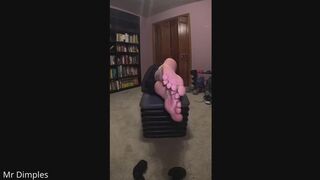 My sweaty soles!