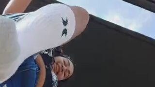 Crushed Beneath My Denim Throne: Giantess Ass Squash