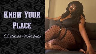 Know Your Place-Goddess Worship