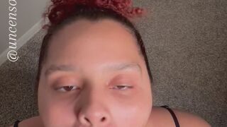 Sloppy BJ for Daddy