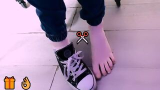 Click strip fantasy 3 Construction worker feet - You call the shots and this time you get your turn to strip me and you decide to make my legs bare for your enjoyment - strong elements of fantasy and humiliation kink with foot fetish