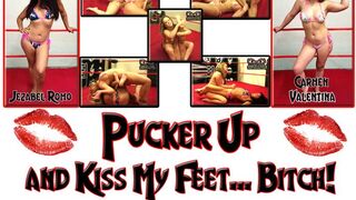 1479-Pucker UP and Kiss My Feet - Fantasy Wrestling