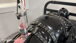Donato Game 14 - Teased in Rubber and Milked to Orgasm