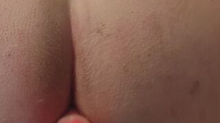 Dildo fucking slaves ass