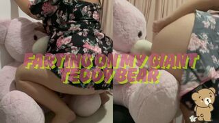 FARTING ON MY GIANT BEAR