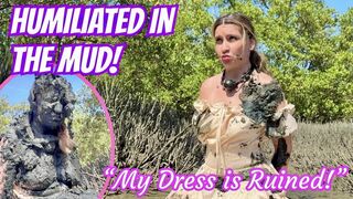 Town Whore Pelted with Mud - Public Humiliation + Ruined Dress