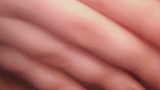 Pussy close up, teasing, finger masturbation to climax
