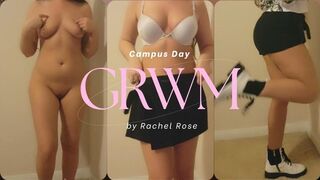 Student Rachel Rose Gets Ready For School