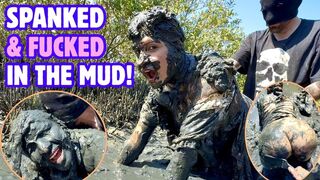 Town Whore Flogged & Fucked in the Mud