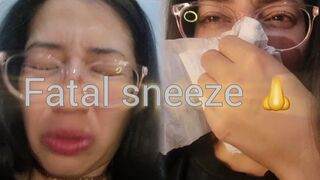 Damn, this sneeze won't let me