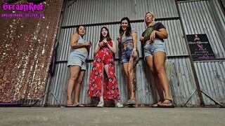 Finding and Tormenting Tinies with Goddess Cleo, Lola Winter, & RozezToez