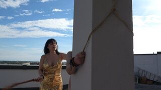 GOLDEN WHIP : WHIPPING ON TERRACE